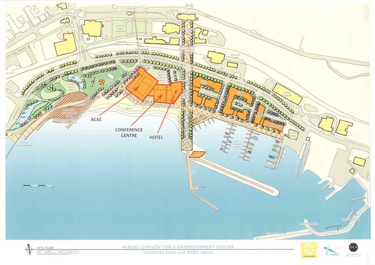 4) Albany Waterfront Concept Plan commercial overview February 2005 This report was commissioned by LandCorp to seek an informal independent perspective on the proposed development concept for the