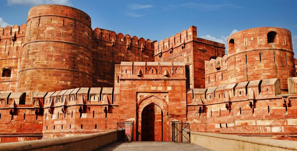 20,000 men labored for over 17 years to build this memorial to Shah Jahan's beloved wife.