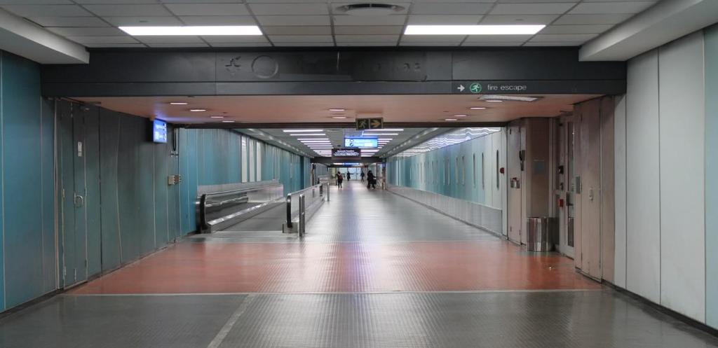 Mezzanine - International Arrivals Corridor