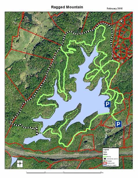 Trail Restoration Plan (2014) Restore lost portions of trail and connect to original trails to complete loop around lake Provide access to location for floating bridge Did
