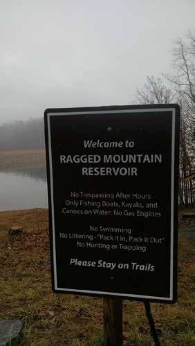 Ragged Mountain Reservoir S Upper dam built in 1887 S Lower dam
