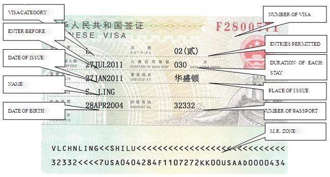 VISA Applications Foreign citizens must obtain a Chinese visa before entering into China. For more detailed visa information please visit the website of the embassy of China in your country.