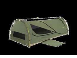 TOURER 9 Traditional canvas 4 person single pole tourer tent ideal for quick & easy setup when