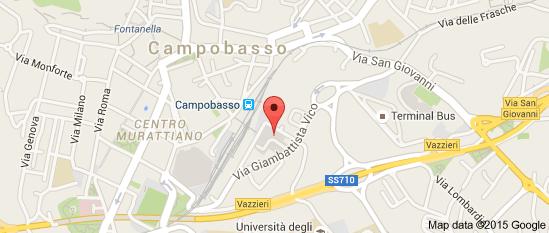 MAPS AND LOGISTIC How to get the Venue of the Event CENTRUM Palace Hotel Via Giambattista Vico, 2/A, 86100 Campobasso Tel.
