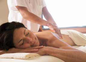 Massages and body treatments are the ideal counterpoint to