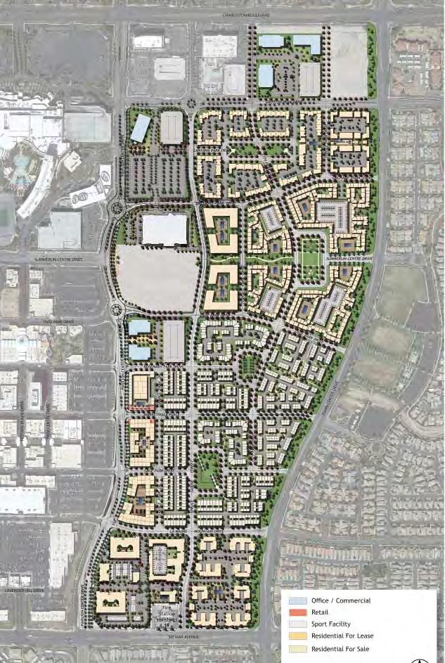 Development Plan for Downtown Summerlin Since the early 1990s, Summerlin s Downtown has been identified as a 400-acre parcel located in the heart of the community.