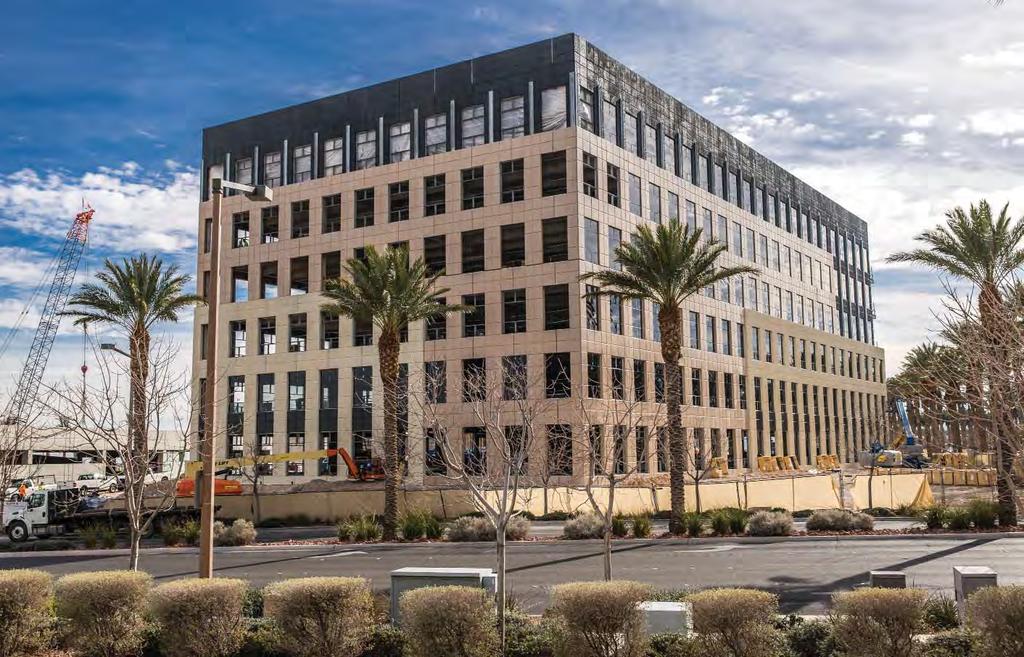Two Summerlin 4th Quarter 2018 Property Highlights Planned Green building initiatives throughout, including high-efficiency air conditioning to reduce energy consumption, waste management, recycling