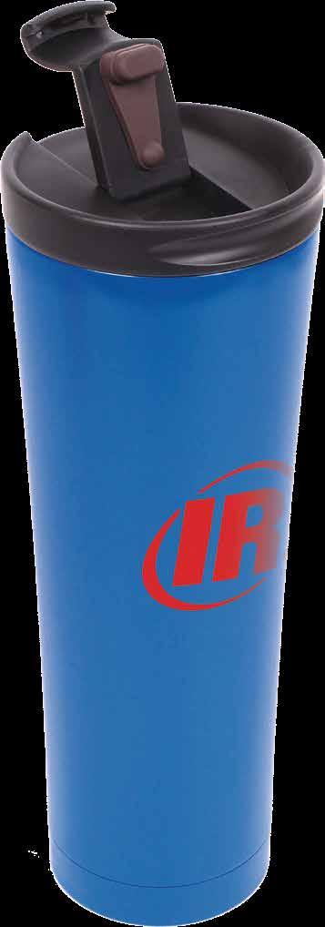 TUMBLER w/straw Double-wall, vacuum insulated, 18/8 stainless steel.