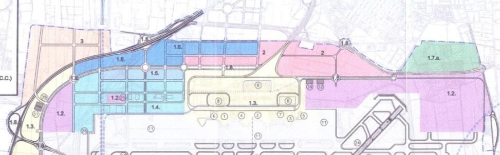 Barcelona case: Airport City 1999 masterplan Reserve area west Reserve area East Aviation industrial park Airfreight and logistics Central area Located 100% within airport owned land in front of T2