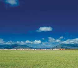 Travel by rail between Adelaide, Alice Springs and Darwin and you are embarking on one of the great train journeys of the world.