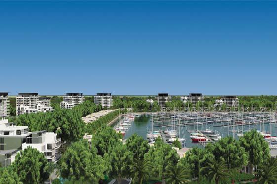 It will include a new Marina, Commercial Precinct and medium density Residential