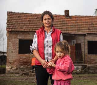 Their home has suffered huge damage in the floods that stroke Loznica in May 2014, and when water started to penetrate into their house in the middle of the night, they were completely shocked.