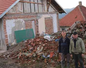 Popović family Valjevo The May 2014 floods activated two landslides above the home of the four member Popović family Miodrag (60), Milena (79), Leposava (49) and Dejan (29) in the Vujinovača village