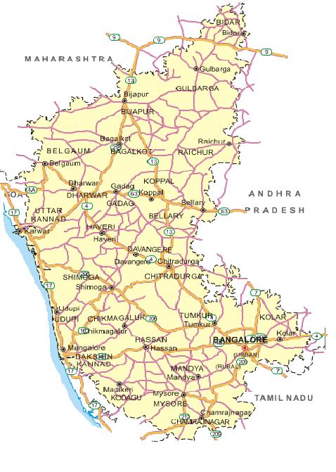 INFRASTRUCTURE STATUS Road network The state is well connected to its six neighbouring states and other parts of India via 14 National Highways that run through the state.