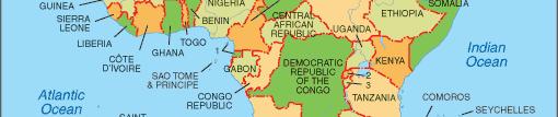 Ethiopia DR Congo. Egypt Lesotho o.