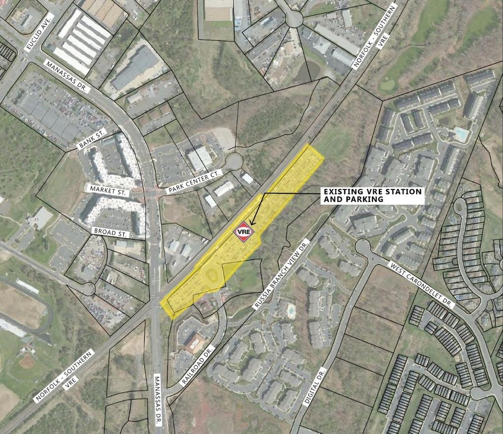 2.0 Summary of Existing Conditions Land Use The VRE Manassas Park station is located at 9300 Manassas Drive in Manassas Park, Va. (Figure 1).