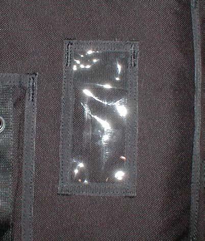 The Cypres Control Unit pocket on the harness cover of the container also has an opening that is