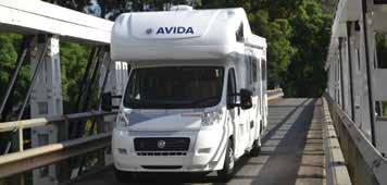B7342 C7344 Eyre Ceduna B7624 with walk in robe B7634 B7644 with low C7174 with electric roll So sleekly seductive inside and out, the eye catching Avida Eyre is the lowest profile motorhome on the