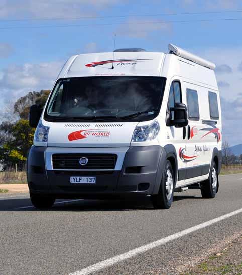Most major motorhome rental operators are located in capital or at least coastal cities, so Albury Wodonga RV World is a bit of a surprise, being