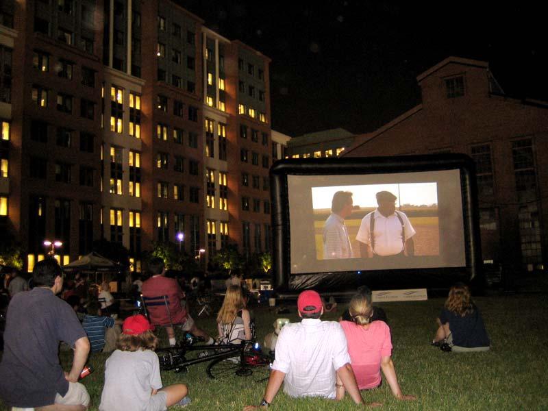 Outdoor Movies Thursday Nights from