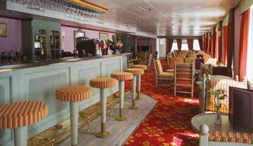 The atmosphere onboard is warm and welcoming, and the emphasis is not on around the clock entertainment and dining, but instead on well-thought out itineraries, relaxation, time spent with
