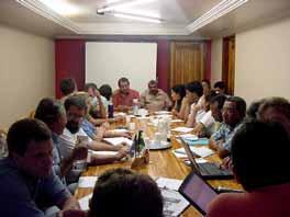 System : meetings; expeditions; workshops, studies,