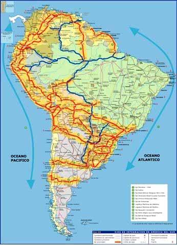 South American Regional Infrastructure Initiative (IIRSA), launched in 2000, with the stated