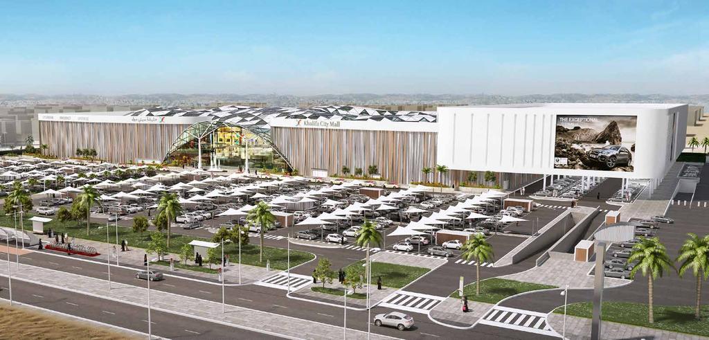 KHALIFA CITY MALL Shopping centre - Abu Dhabi, UAE GBA: 57,500