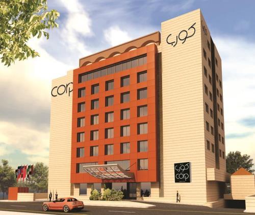 CORP AMMAN HOTEL Conveniently located opposite The Royal Cultural Center on Queen Alia St.