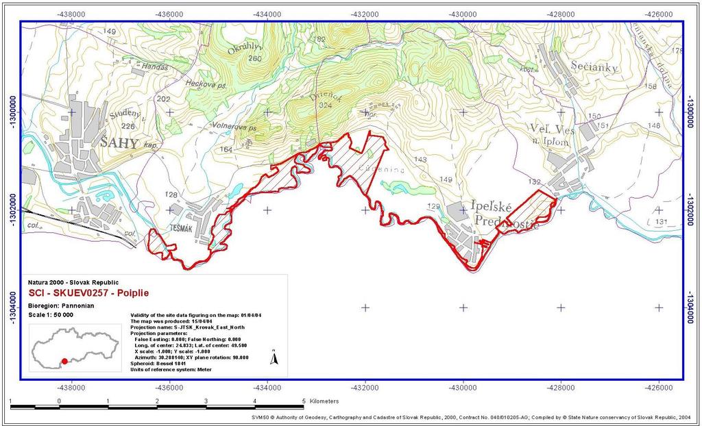 rezervácie Cúdeninský močiar (vyhlásená r. 2009, k. ú. Ipeľské Predmostie, výmera 141,6 855 ha) a Ryžovisko (2000, k. ú. Ipeľské Predmostie, 58,0764 ha ).