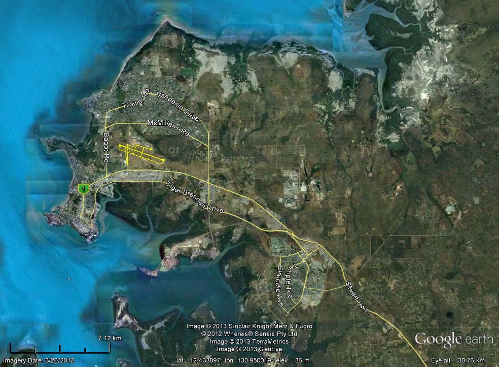 1 Purpose This report summarises data for Quarter 2 of 2015 (April to June) from Airservices Operational Data Warehouse (ODW) and Noise Complaints and Information Service (NCIS) for the Darwin area.