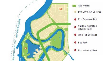 Tianjin Eco City Developments in the 36.6 ha site in the Start Up Area (4 sq km) Acquired a 10.