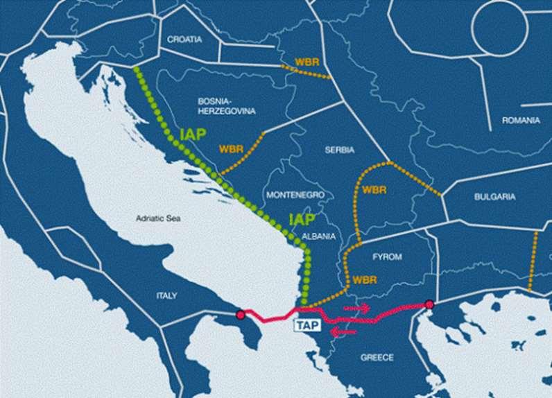 TAP (Trans Adriatic Pipeline) +