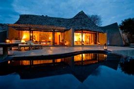 Perched on the hillside ol Donyo Lodge offers serene cottages, each with the sprawling escarpment as an