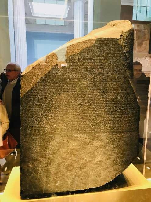Champollion deciphered hieroglyphs in 1822 thanks to the Rosetta Stone.