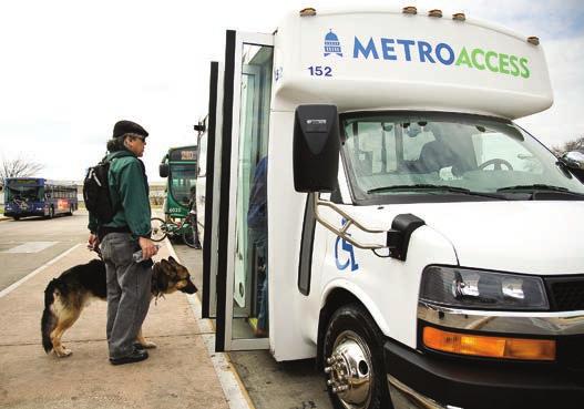 Curb-to-curb service is the most appropriate level of service for MetroAccess passengers who do not require assistance outside of the vehicle.
