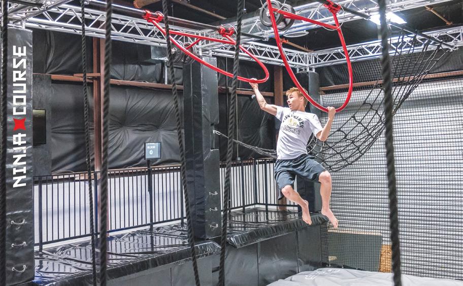Taking obstacle courses to the next level Ninja Course makes obstacle courses that challenge and help improve the strength, endurance, coordination,