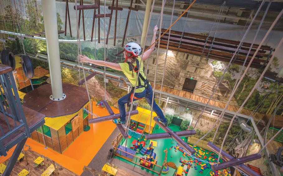 Ropes courses delivering the thrill of heights Ropetopia is a brand focused on the design and production of high and low ropes courses.
