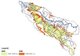 2.5 Water balance Hydrologic balance, i.e. input and output of water over a given area, depends primarily on climatic conditions and physical features of the catchments.