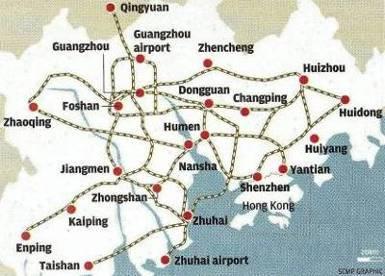 Hong Kong Advantages: Ideal Location Infrastructure integration with PRD Growing infrastructure links between Hong Kong and PRD cities Easy and efficient travel
