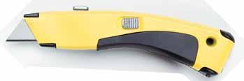 9 116-1 118-2 911 921 928 961 991 911 921 928 961 991 Quick-Change Retractable Trimming Knife The original heavy duty bent style knife Ergonomic style for more leverage on heavy cutting jobs Fast and