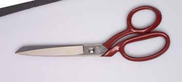 Shears Drop forged from cutlery carbon steel One knife edge blade and one serrated edge blade Made in Italy 78-408