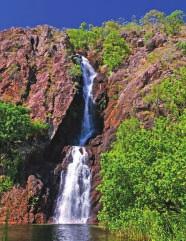 DARWIN 2 Kakadu National Park JABIRU Wangi Falls, Litchfield WESTERN AUSTRALIA EL QUESTRO WILDERNESS PARK Windjana DERBY Gorge Geikie Gorge Geikie Gorge 2 Cruise BROOME FITZROY CROSSING Great Sandy