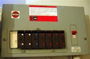 Continued Electricity Locate your electric circuit box and always shut off all individual circuits before shutting off
