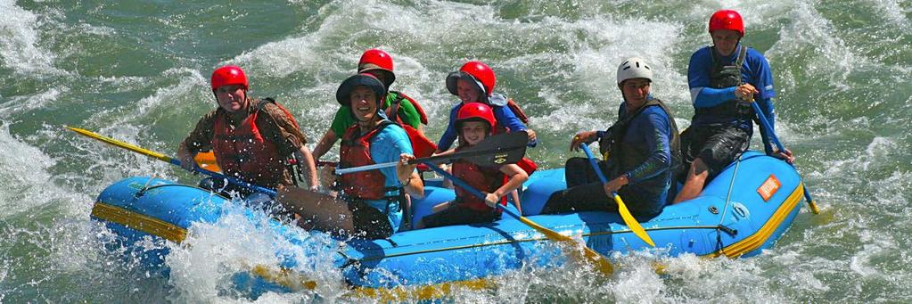 White Water Rafting & Rappel 7 Cost per person from: $179 Cost per child from: $140, Minimum age 10 years Includes: Lunch, water bottle, fruit juice, guide, transportation, and full rafting equipment.