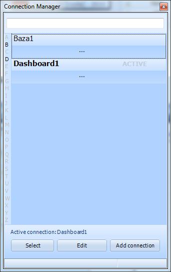 Panele lahko poljubno premikate in preoblikujete (povečate, premaknete, zaprete) in si te spremembe shranite v nov dashboard.