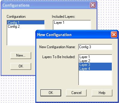 29 Na isti način u Options meniu, configurations, edith, određujemo konfiguracije. Broj, naziv i koje će layere sadržavati.