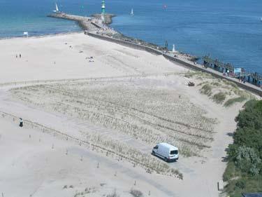 The beach management agreement Flattening of the dunes 2 sections per year Use of the removed sand to improve the quality of the beach Each section every 7 years Fig. 4.