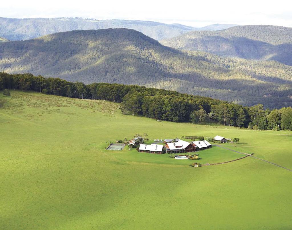 Spicers Peak Lodge Spicers Peak Lodge is Australia s highest mountain lodge, standing 1,100 metres above sea level, surrounded by breathtaking views