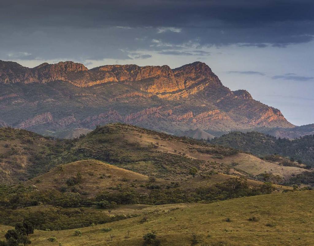 Arkaba An ancient landscape moulded by millions of years of geological activity, the Ikara-Flinders Ranges offers some of Australia s most striking outback scenery.